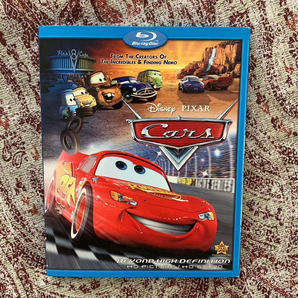 Disney “Cars” Blu-ray Disc